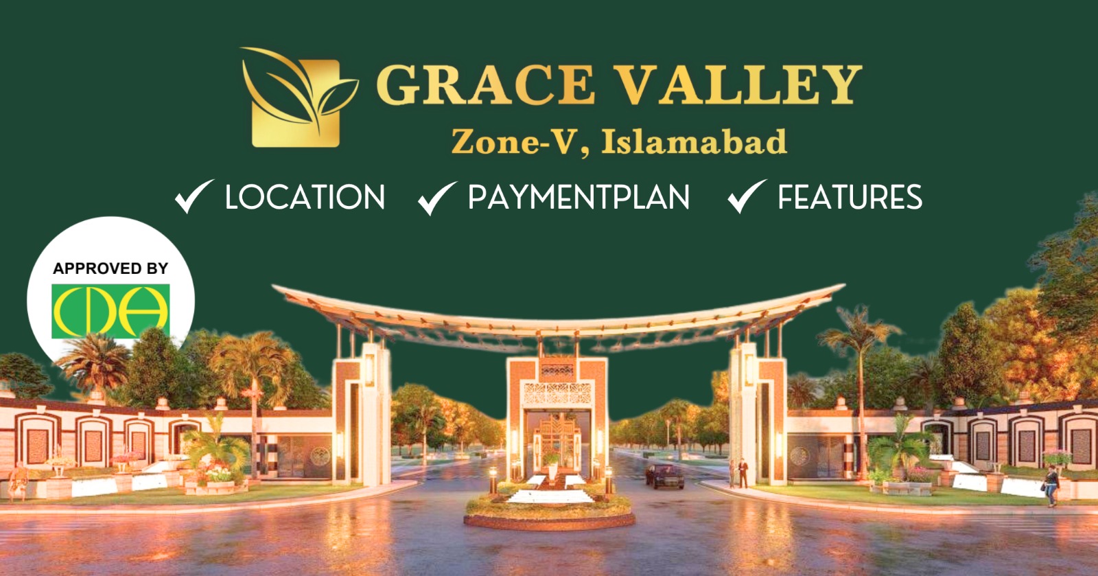 Grace Valley Islamabad - Location - Payment Plan and Features