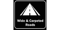 Wide & Carpeted Roads